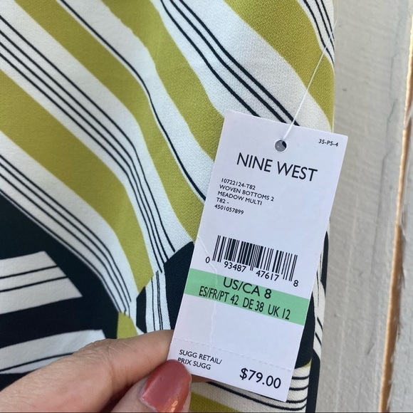 Nine West Midi Skirt Size 8 New with tags - Picture 8 of 12